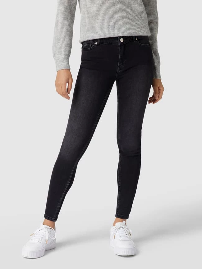 REVIEW Skinny Fit Jeans Mit Stretch-Anteil - Schwarz 6 REVIEW Skinny Fit Jeans Mit Stretch-Anteil - Schwarz – Bild 4