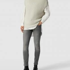 Marc O'Polo Slim Fit Jeans Mit Label-Detail Modell 'ALBY' - Mittelgrau