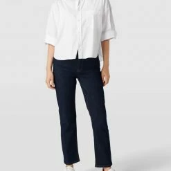 Lauren Ralph Lauren Straight Fit Jeans Mit Label-Details - Dunkelblau