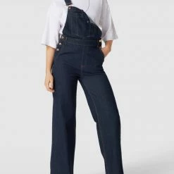 Q/S Designed By Latzhose Mit Label-Patch - Dunkelblau