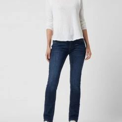 Blue Monkey Slim Fit Jeans Mit Stretch-Anteil Modell 'Laura' - Blau