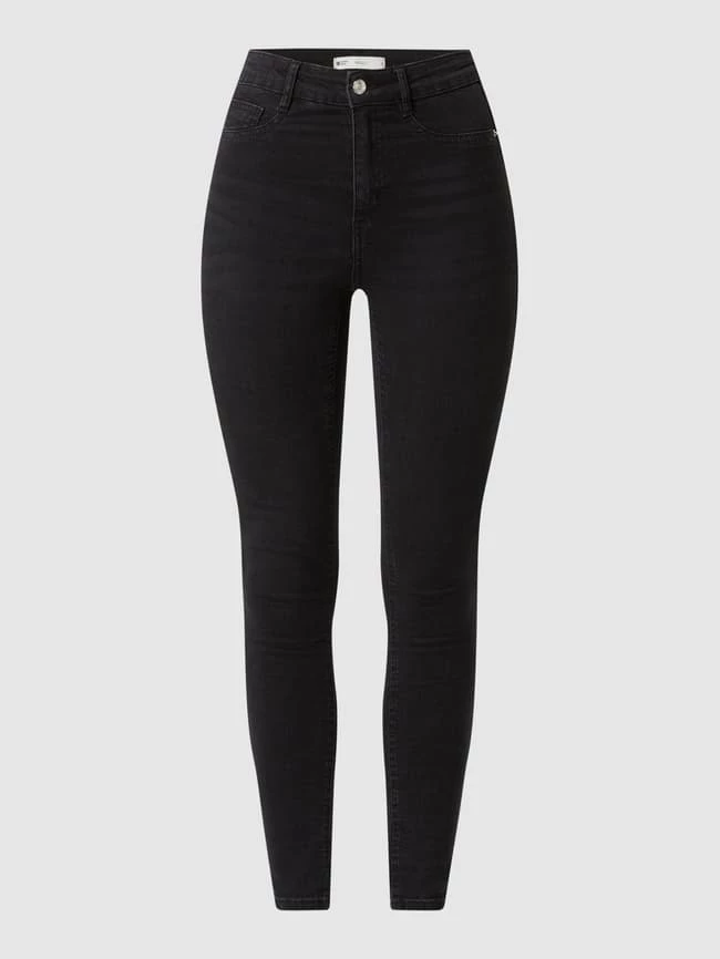 Gina Tricot Skinny Fit Jeans Mit Stretch-Anteil Modell 'Molly' - Schwarz 4 Gina Tricot Skinny Fit Jeans Mit Stretch-Anteil Modell 'Molly' - Schwarz – Bild 2