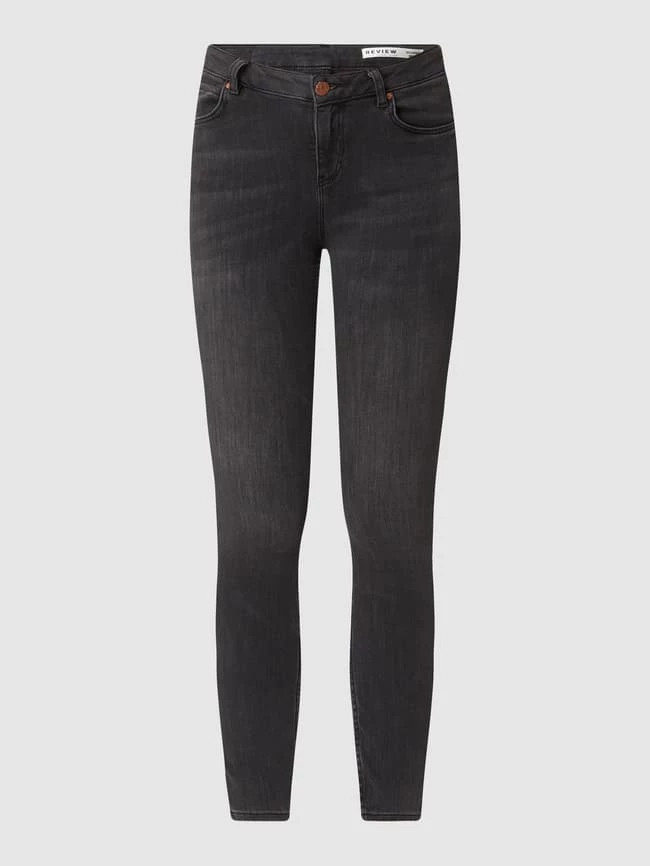 REVIEW Skinny Fit Jeans Mit Stretch-Anteil - Anthrazit 4 REVIEW Skinny Fit Jeans Mit Stretch-Anteil - Anthrazit – Bild 2