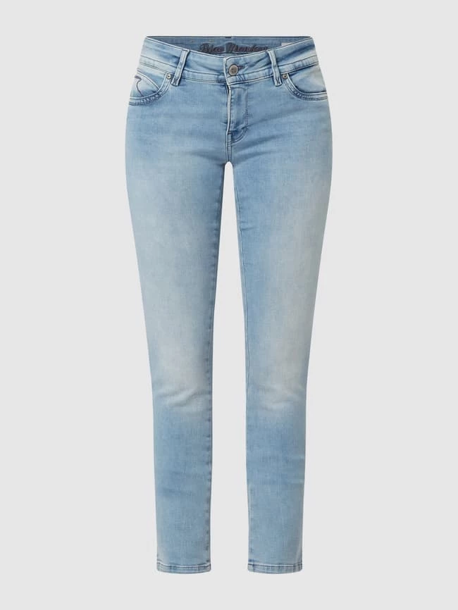 Blue Monkey Slim Fit Jeans Mit Stretch-Anteil Modell 'Laura' - Hellblau 4 Blue Monkey Slim Fit Jeans Mit Stretch-Anteil Modell 'Laura' - Hellblau – Bild 2