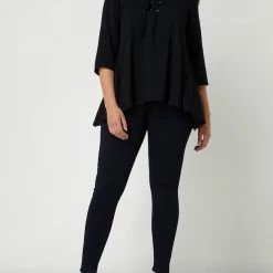 ONLY CARMAKOMA PLUS SIZE Skinny Fit Jeans Mit Stretch-Anteil 'Modell Thunder' - Dunkelblau