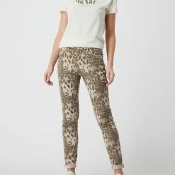 MOS MOSH Jeans Mit Stretch-Anteil Modell 'Bradford' - Haselnuss Braun