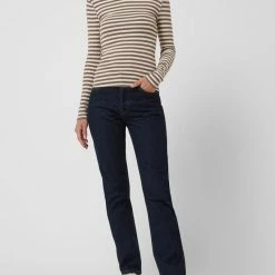 Levi's® 300 Straight Fit Jeans Aus Baumwolle Modell '501' - Dunkelblau