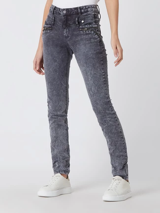 Buena Vista Slim Fit Jeans Mit Stretch-Anteil Modell 'Florida-Z' - Anthrazit 6 Buena Vista Slim Fit Jeans Mit Stretch-Anteil Modell 'Florida-Z' - Anthrazit – Bild 4