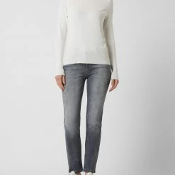 Blue Fire Jeans Slim Fit Jeans Mit Stretch-Anteil Modell 'Nancy' - Dunkelgrau