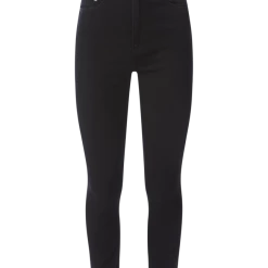 Calvin Klein Jeans Super Skinny Fit High Rise Jeans Mit Stretch-Anteil - Schwarz