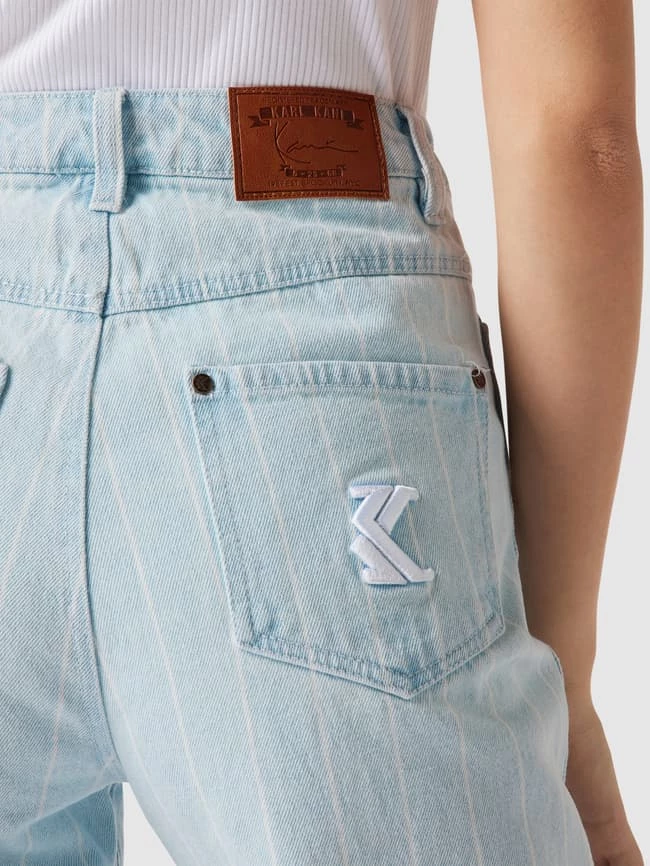 KARL KANI Jeans Mit Streifenmuster - Blau 5 KARL KANI Jeans Mit Streifenmuster - Blau – Bild 3