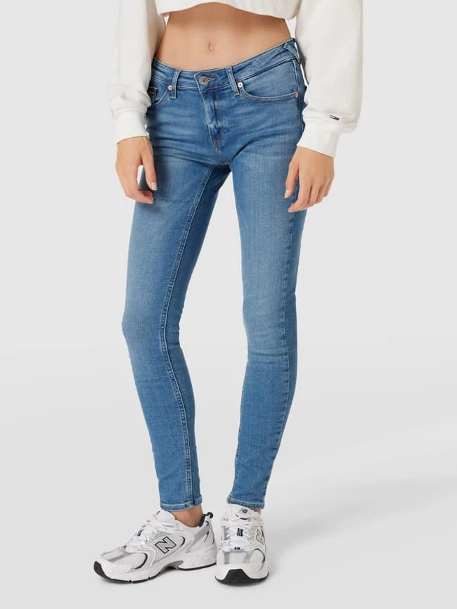 Tommy Jeans Jeans Mit Label-Patch Aus Leder Modell 'Sophie' - Jeans 6 Tommy Jeans Jeans Mit Label-Patch Aus Leder Modell 'Sophie' - Jeans – Bild 4