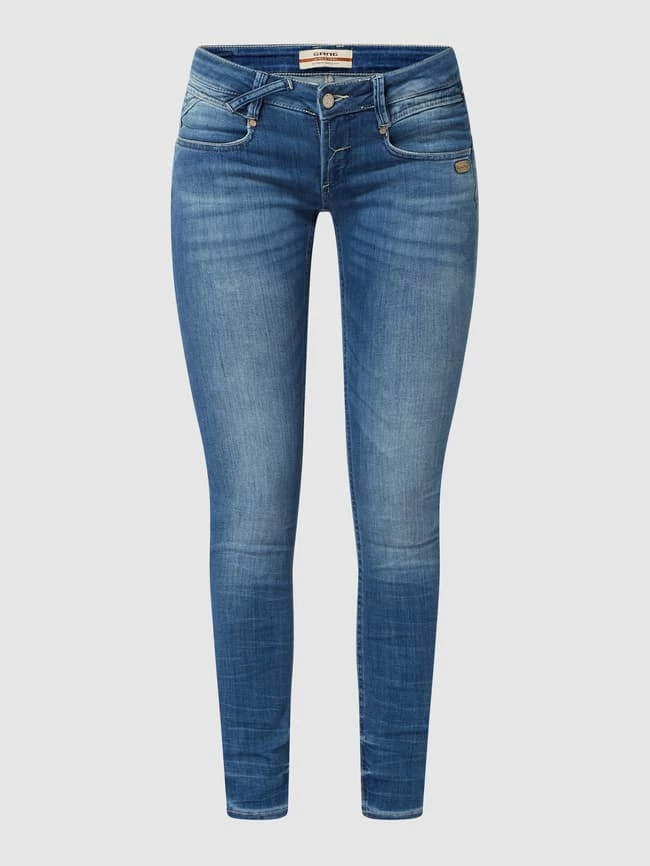 Gang Skinny Fit Jeans Mit Stretch-Anteil Modell 'Nena' - Hellblau 4 Gang Skinny Fit Jeans Mit Stretch-Anteil Modell 'Nena' - Hellblau – Bild 2