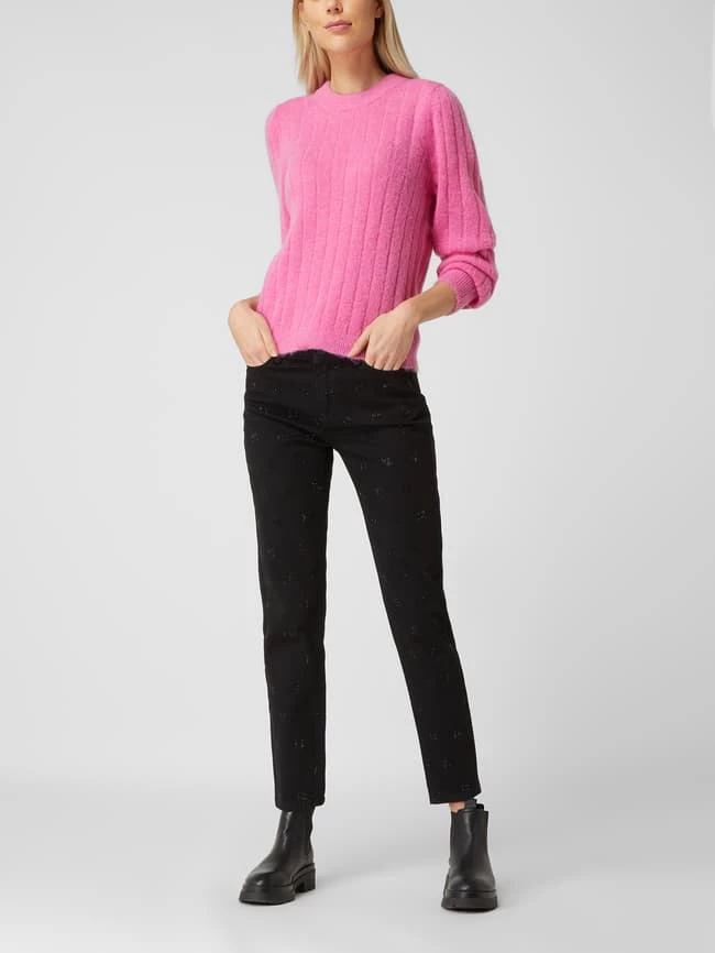 Karl Lagerfeld Straight Fit Jeans Mit Stretch-Anteil - Schwarz 3 Karl Lagerfeld Straight Fit Jeans Mit Stretch-Anteil - Schwarz