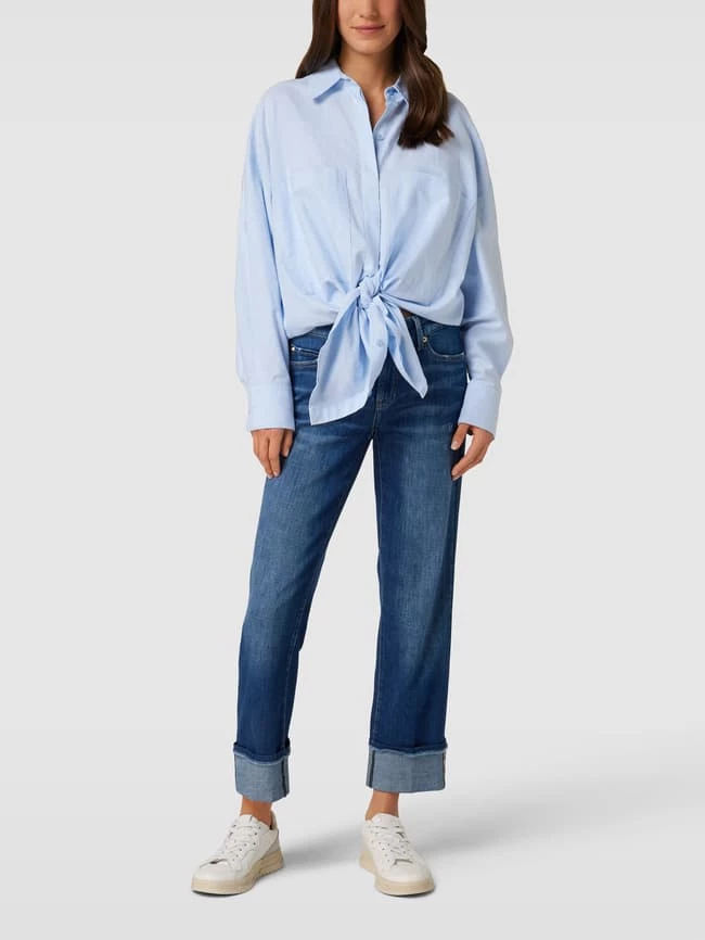 Cambio Straight Fit Jeans Mit Zierbesatz Modell 'Paris' - Blau 3 Cambio Straight Fit Jeans Mit Zierbesatz Modell 'Paris' - Blau