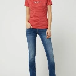 Pepe Jeans Straight Fit Low Waist Jeans Mit Stretch-Anteil Modell 'Venus' - Jeans