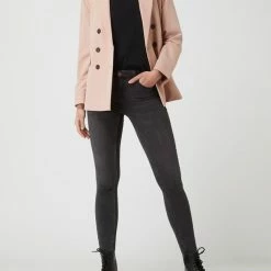 REVIEW Skinny Fit Jeans Mit Stretch-Anteil - Anthrazit