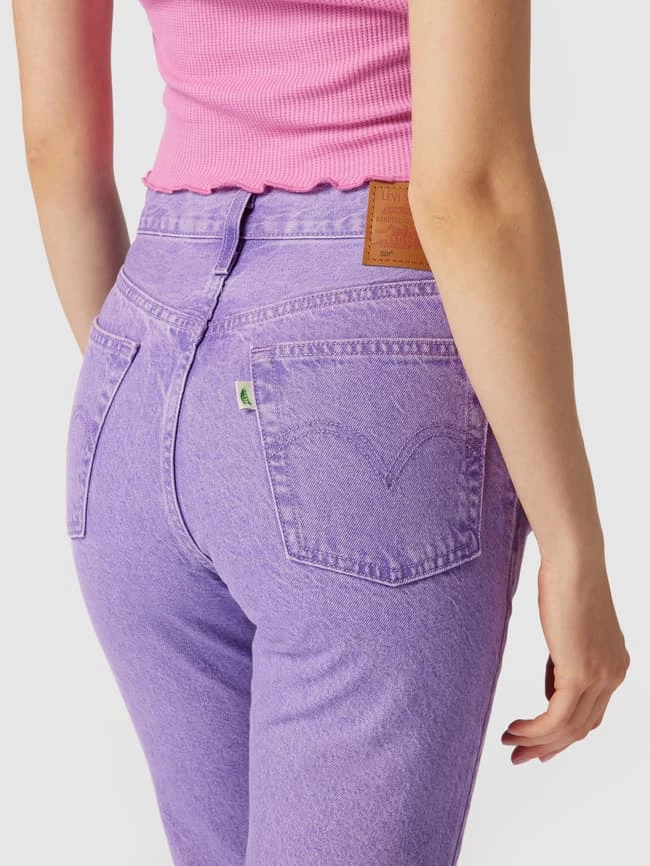 Levi's® Straight Fit Jeans Aus Baumwolle - Flieder 5 Levi's® Straight Fit Jeans Aus Baumwolle - Flieder – Bild 3