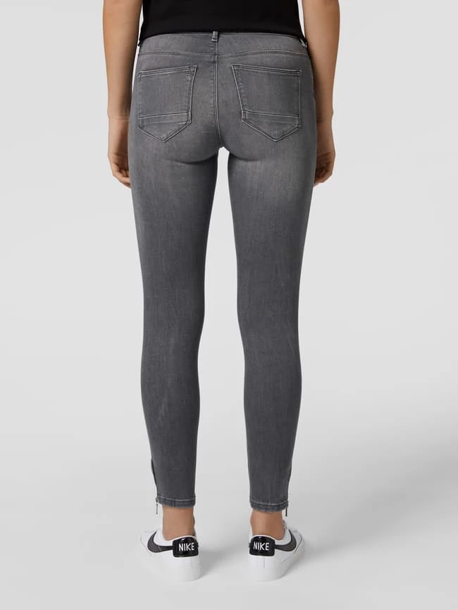 Only Skinny Fit Jeans Mit Stretch-Anteil Modell 'Kendell' - Mittelgrau 7 Only Skinny Fit Jeans Mit Stretch-Anteil Modell 'Kendell' - Mittelgrau – Bild 5