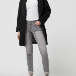 Buena Vista Slim Fit Jeans Mit Viskose-Anteil Modell 'Florida' - Hellgrau