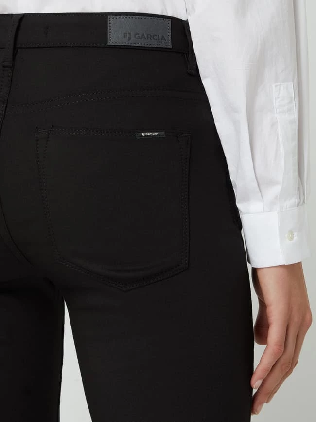 Garcia Super Slim Fit High Waist Jeans Mit Stretch-Anteil Modell 'Celia' - Schwarz 5 Garcia Super Slim Fit High Waist Jeans Mit Stretch-Anteil Modell 'Celia' - Schwarz – Bild 3