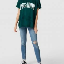 REVIEW Skinny Fit Jeans Mit Destroyed-Effekten - Hellblau