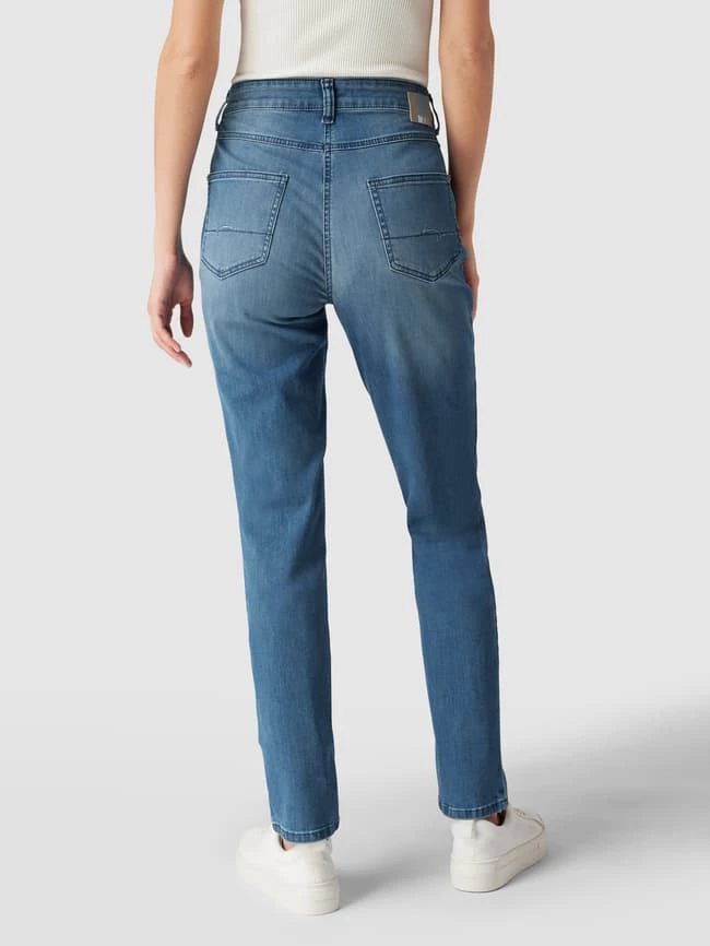 MAC Feminine Fit Jeans Mit Stretch-Anteil Modell 'Melanie' - Blau 7 MAC Feminine Fit Jeans Mit Stretch-Anteil Modell 'Melanie' - Blau – Bild 5