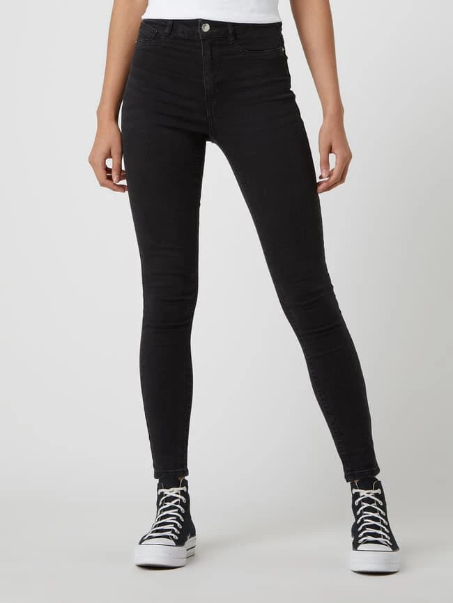Gina Tricot Skinny Fit Jeans Mit Stretch-Anteil Modell 'Molly' - Schwarz 6 Gina Tricot Skinny Fit Jeans Mit Stretch-Anteil Modell 'Molly' - Schwarz – Bild 4