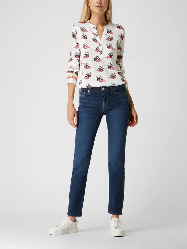 7 For All Mankind Slim Fit Jeans Mit Stretch-Anteil Modell 'Roxanne' - Dunkelblau 3 7 For All Mankind Slim Fit Jeans Mit Stretch-Anteil Modell 'Roxanne' - Dunkelblau