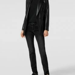 MAC Jeans Mit Label-Patch Modell 'Rich' - Dunkelgrau