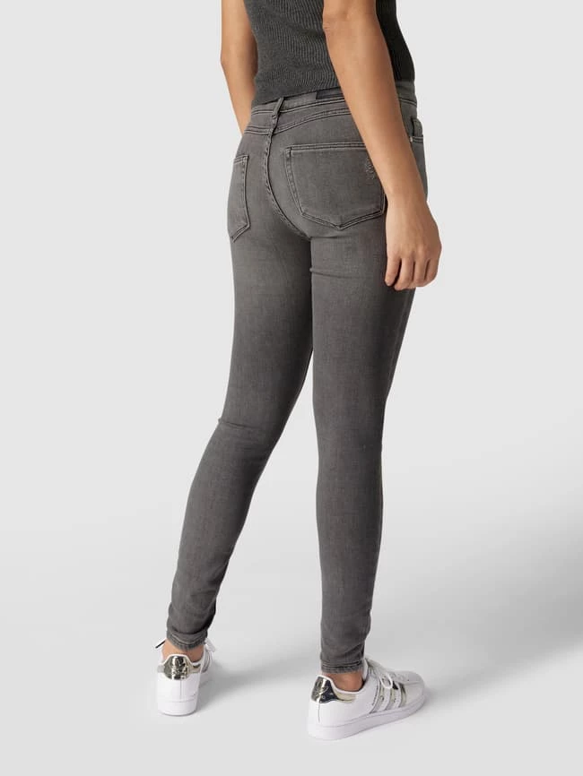 REVIEW Skinny Fit Jeans Mit Destroyed-Effekten - Mittelgrau 7 REVIEW Skinny Fit Jeans Mit Destroyed-Effekten - Mittelgrau – Bild 5