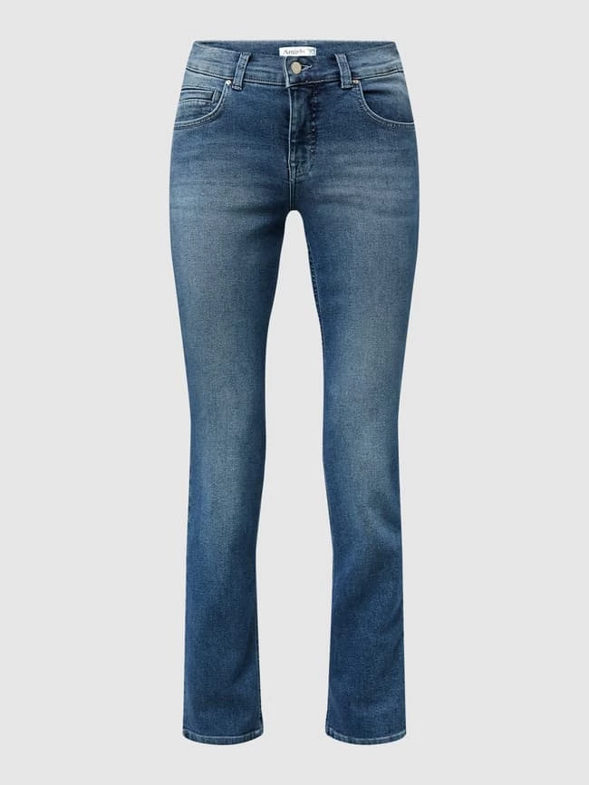 Angels Regular Fit Jeans Mit Label-Patch - Blau 4 Angels Regular Fit Jeans Mit Label-Patch - Blau – Bild 2