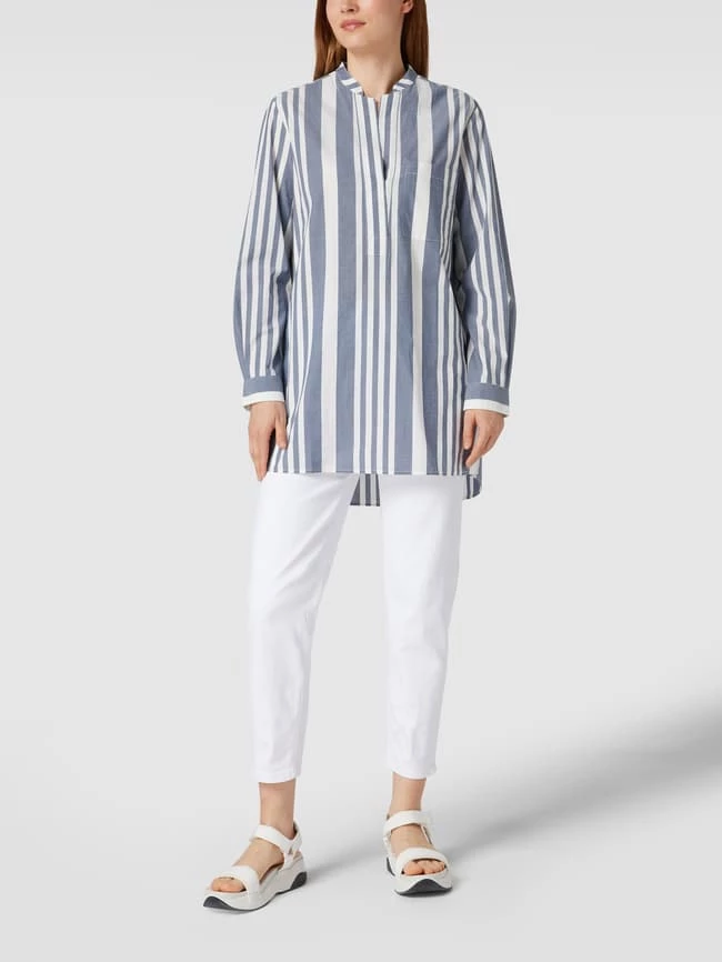 Cambio Cropped High Waist Jeans Im Straight Fit - Weiß 3 Cambio Cropped High Waist Jeans Im Straight Fit - Weiß