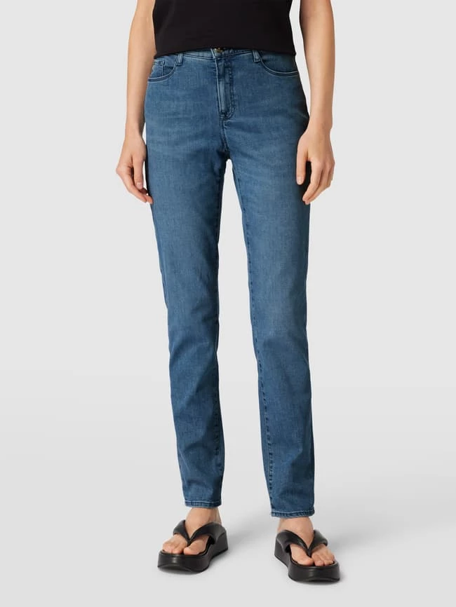 Brax Jeans Mit Label-Patch Modell 'Mary' - Blau 6 Brax Jeans Mit Label-Patch Modell 'Mary' - Blau – Bild 4