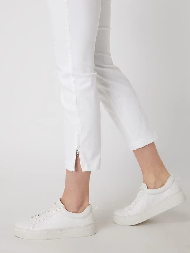 MAC Straight Fit Jeans Mit Stretch-Anteil Modell 'Dream Chic' - Weiß 7 MAC Straight Fit Jeans Mit Stretch-Anteil Modell 'Dream Chic' - Weiß – Bild 5