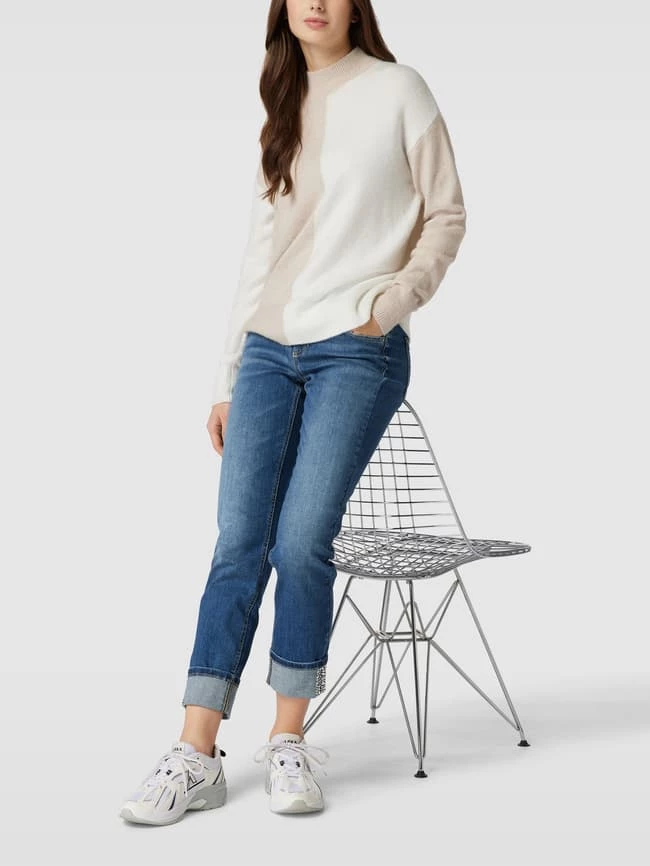 Cambio Jeans Mit Umgeschlagenen Beinabschlüssen Modell 'PINA' - Blau 3 Cambio Jeans Mit Umgeschlagenen Beinabschlüssen Modell 'PINA' - Blau