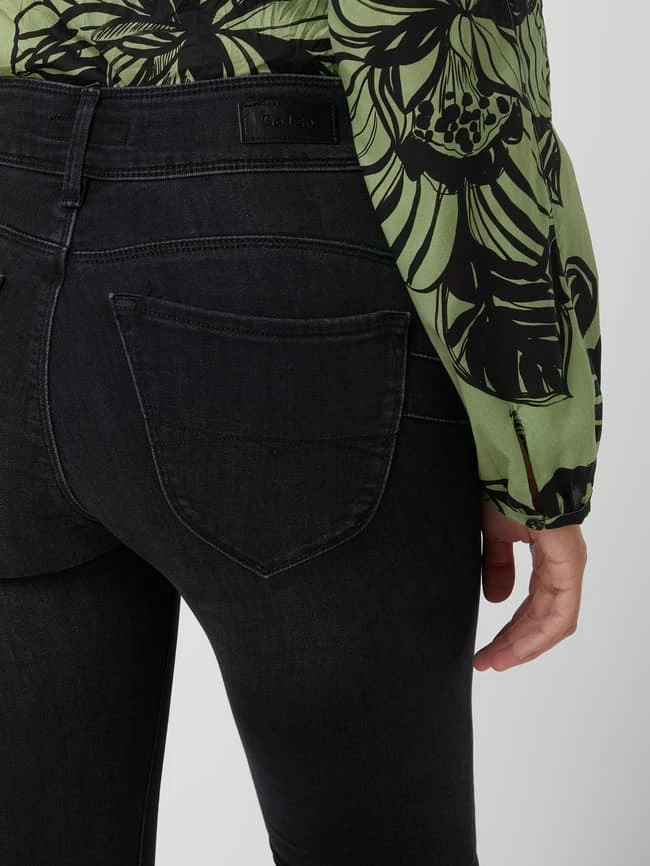 SALSA Jeans Skinny Fit Jeans Mit Stretch-Anteil Modell 'Secret' - Schwarz 5 SALSA Jeans Skinny Fit Jeans Mit Stretch-Anteil Modell 'Secret' - Schwarz – Bild 3