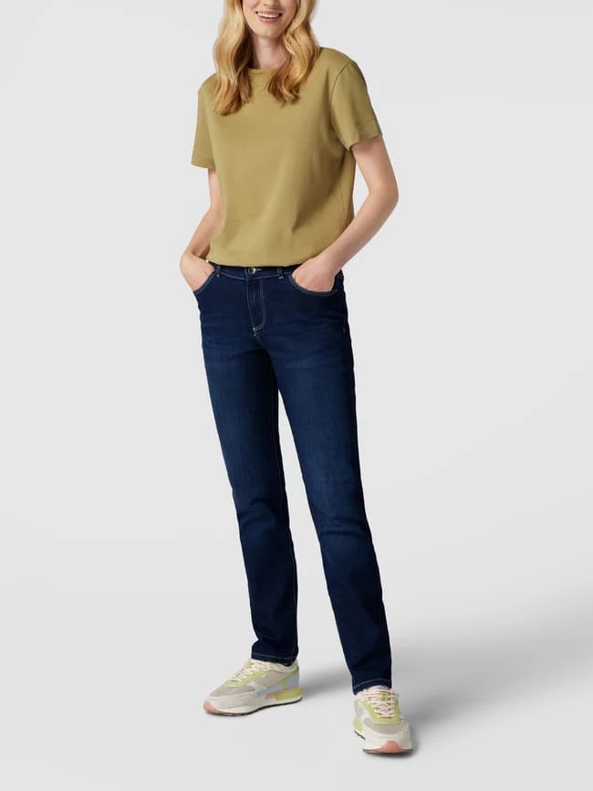 Christian Berg Woman Slim Fit Jeans Im 5-Pocket-Design - Blau 3 Christian Berg Woman Slim Fit Jeans Im 5-Pocket-Design - Blau