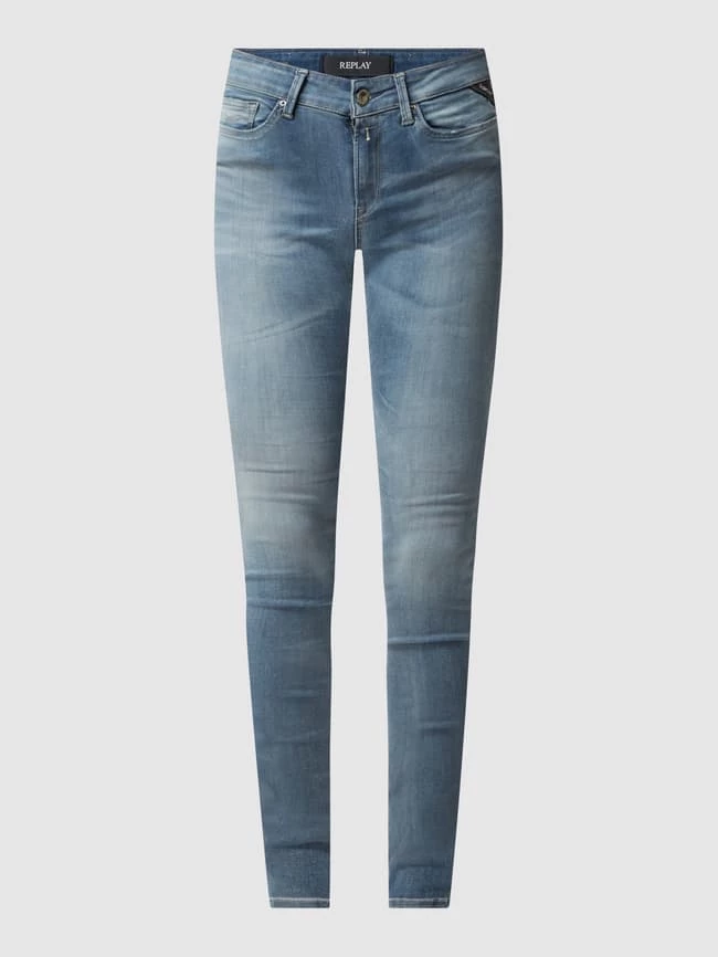 Replay Skinny Fit Jeans Mit Stretch-Anteil Modell 'Luzien' HYPERFLEX - Blau 4 Replay Skinny Fit Jeans Mit Stretch-Anteil Modell 'Luzien' HYPERFLEX - Blau – Bild 2