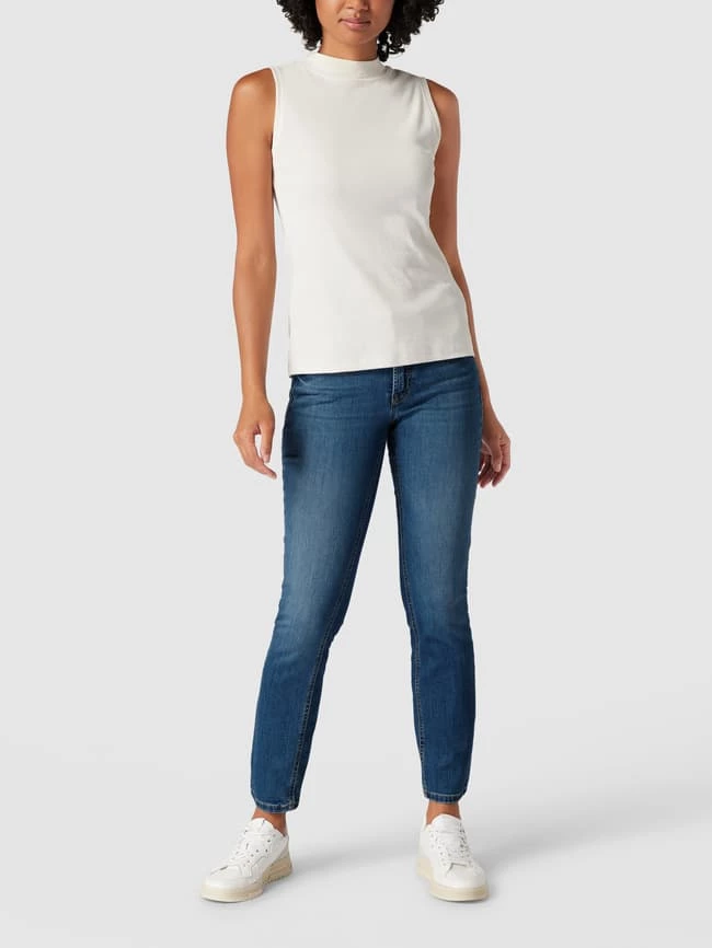 Cambio Jeans Mit Label-Patch Modell 'Paris' - Blau 3 Cambio Jeans Mit Label-Patch Modell 'Paris' - Blau