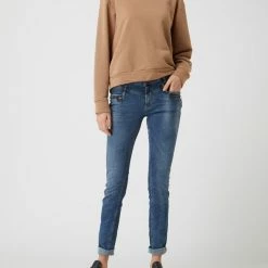 Buena Vista Slim Fit Jeans Mit Stretch-Anteil Modell 'Florida' - Blau