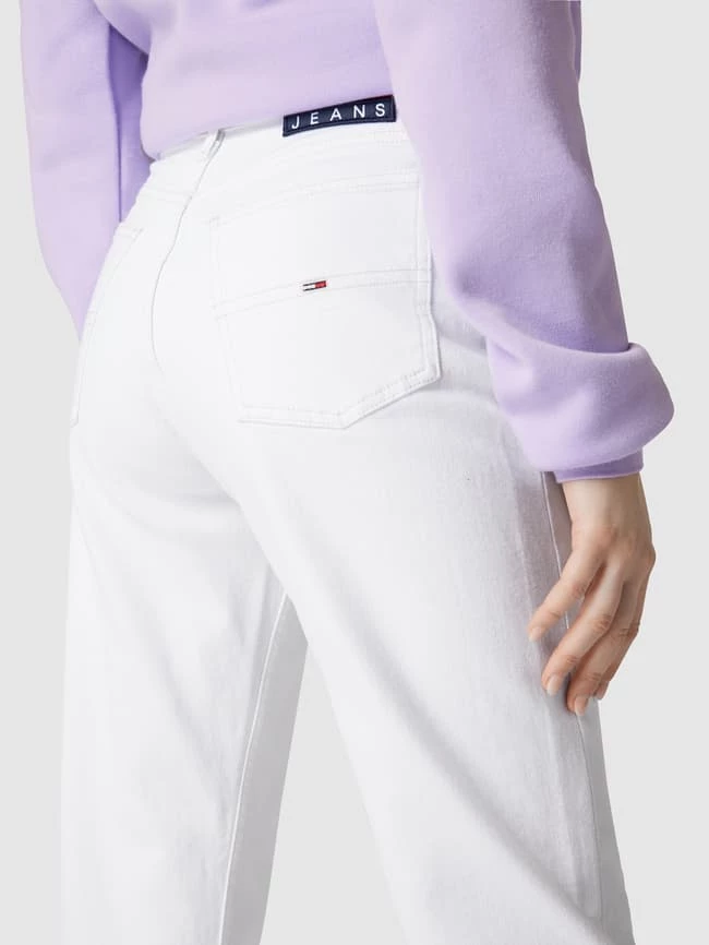 Tommy Jeans High Rise Jeans Mit Brand-Stitching - Weiß 5 Tommy Jeans High Rise Jeans Mit Brand-Stitching - Weiß – Bild 3