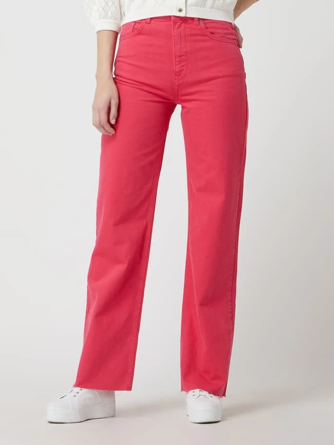 Gina Tricot Straight Fit Jeans Aus Baumwolle Modell 'Idun' - Pink 6 Gina Tricot Straight Fit Jeans Aus Baumwolle Modell 'Idun' - Pink – Bild 4