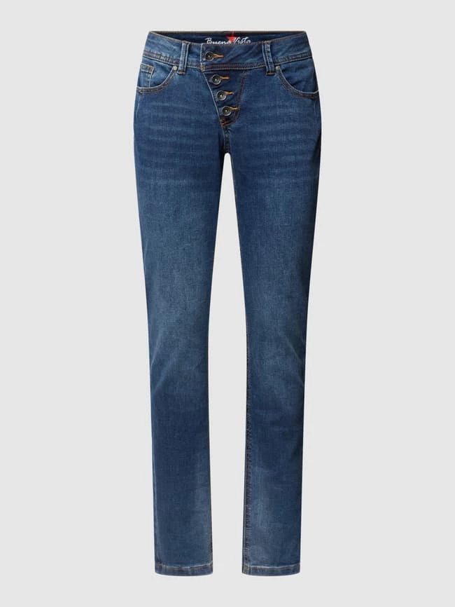Buena Vista Jeans Mit Label-Details Modell 'Malibu' - Blau 4 Buena Vista Jeans Mit Label-Details Modell 'Malibu' - Blau – Bild 2