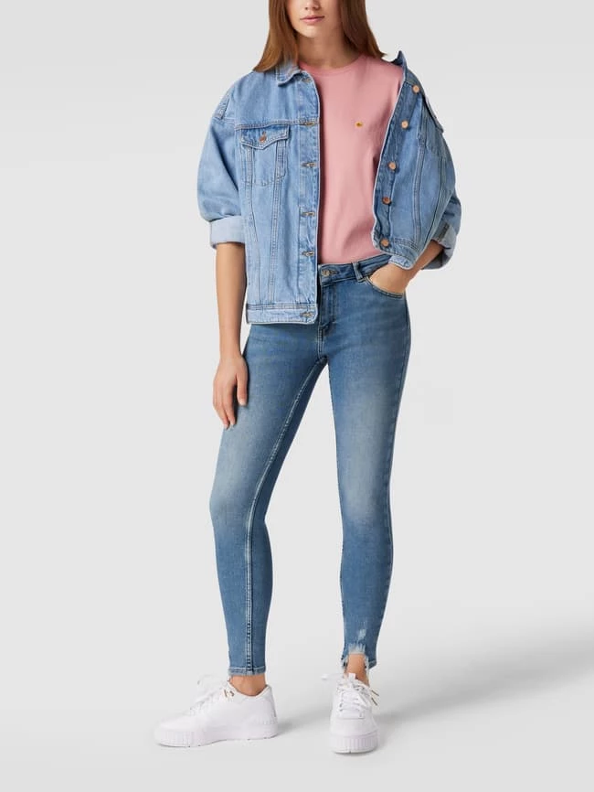 REVIEW Skinny Jeans Mit Destroyed-Effekten - Blau 3 REVIEW Skinny Jeans Mit Destroyed-Effekten - Blau