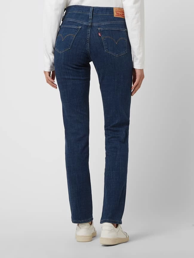 Levi's® 300 Shaping Straight Fit Jeans Mit Stretch-Anteil Modell '314' - ‘Water<Less™’ - Dunkelblau 7 Levi's® 300 Shaping Straight Fit Jeans Mit Stretch-Anteil Modell '314' - ‘Water<Less™’ - Dunkelblau – Bild 5