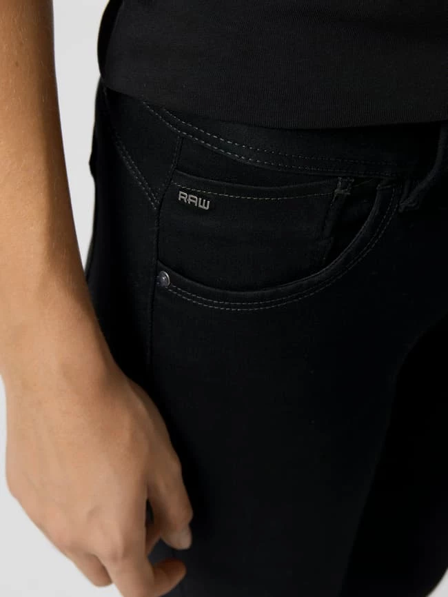 G-Star Raw Super Skinny Fit Jeans Mit Stretch-Anteil - Schwarz 5 G-Star Raw Super Skinny Fit Jeans Mit Stretch-Anteil - Schwarz – Bild 3