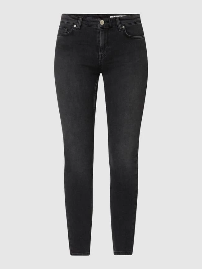 REVIEW Skinny Fit Jeans Mit Stretch-Anteil - Schwarz 4 REVIEW Skinny Fit Jeans Mit Stretch-Anteil - Schwarz – Bild 2