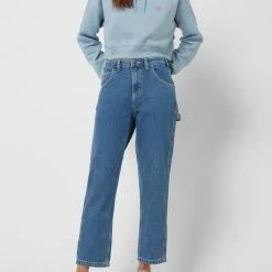 Dickies Tapered Fit Jeans Aus Baumwolle Modell 'Ellendale' - Dunkelblau