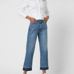 DKNY Jeans Straight Fit High Rise Jeans Aus Baumwolle Modell 'Kent' - Jeans